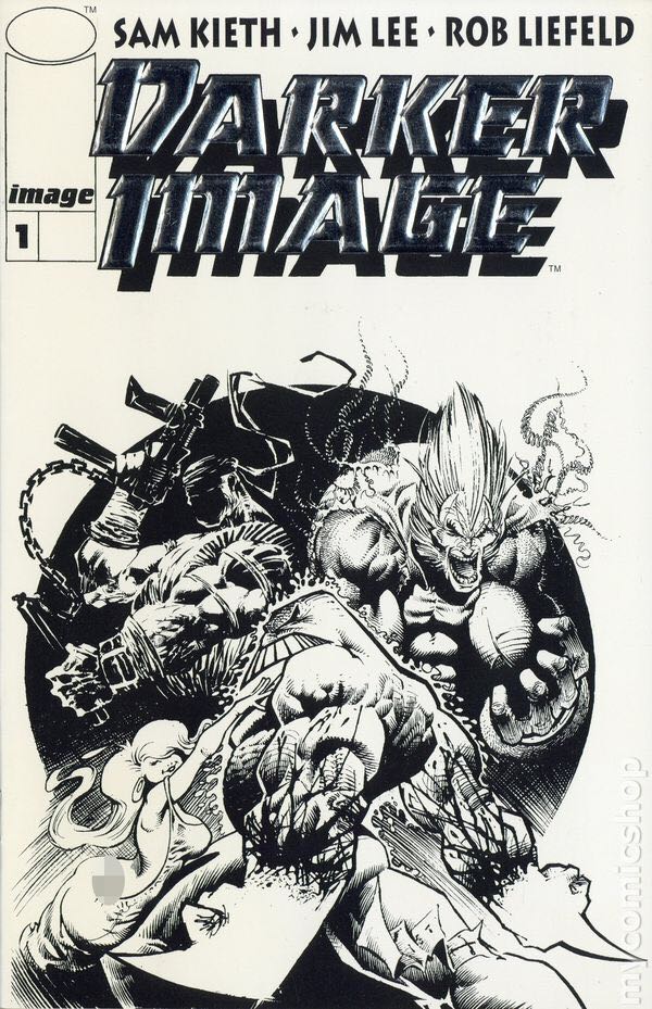 Darker Image - Image Comics (1 - 03/1993) comic book collectible [Barcode 070989332713] - Main Image 1