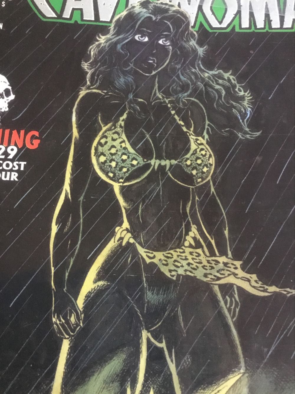 Cavewoman: Rain - Caliber Comics (6 - Feb 1997) comic book collectible [Barcode 69] - Main Image 2