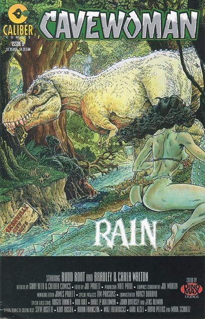 Cavewoman: Rain - Caliber Comics (7 - Jan 1996) comic book collectible [Barcode 69] - Main Image 4