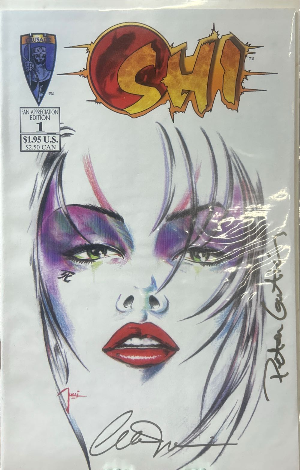 Shi: The Way Of The Warrior - Crusade Comics (1 - Mar 1994) comic book collectible [Barcode 69] - Main Image 2