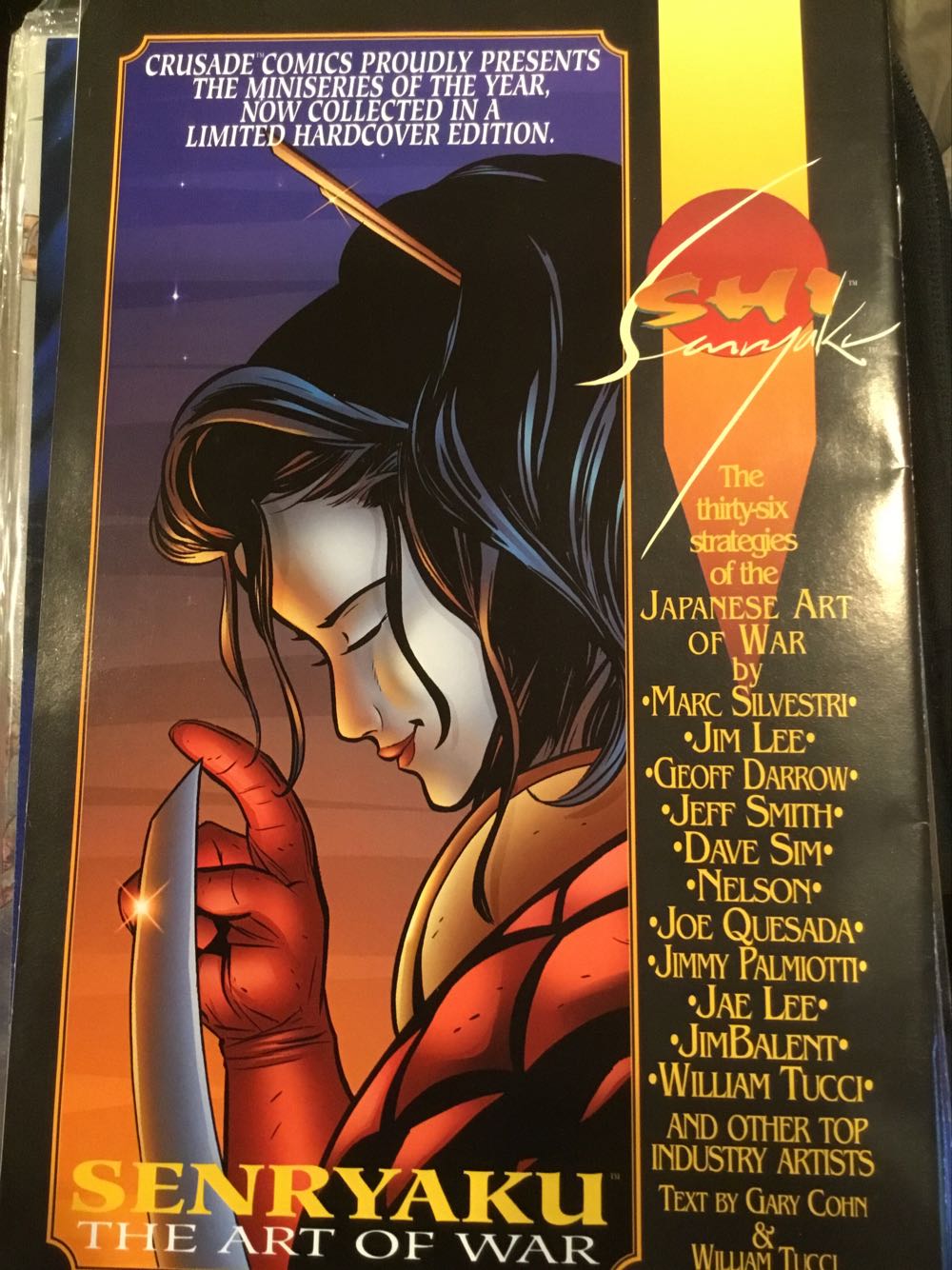 Shi: The Way Of The Warrior - Crusade Comics (2 - Mar 1995) comic book collectible [Barcode 69] - Main Image 2