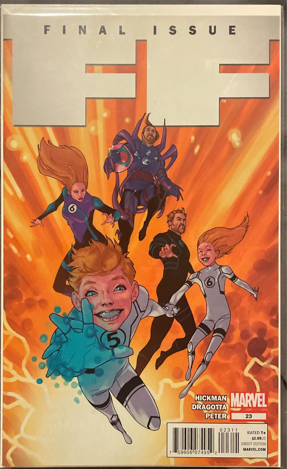 Fantastic Four - Marvel Comics (23 - Dec 2012) comic book collectible [Barcode 75960607495202311] - Main Image 2