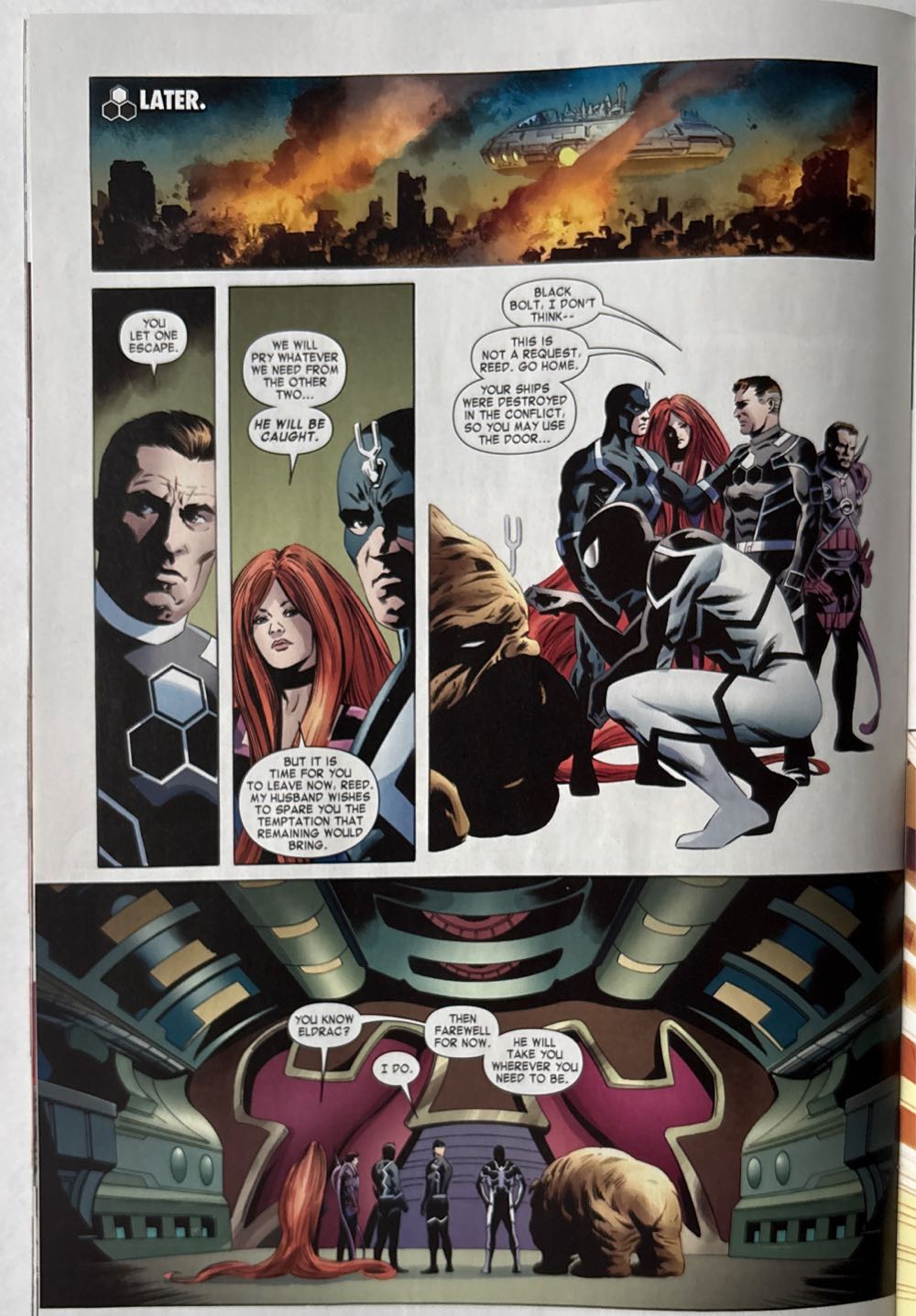 Fantastic Four - Marvel Comics (9 - Nov 2011) comic book collectible [Barcode 75960607495200911] - Main Image 3