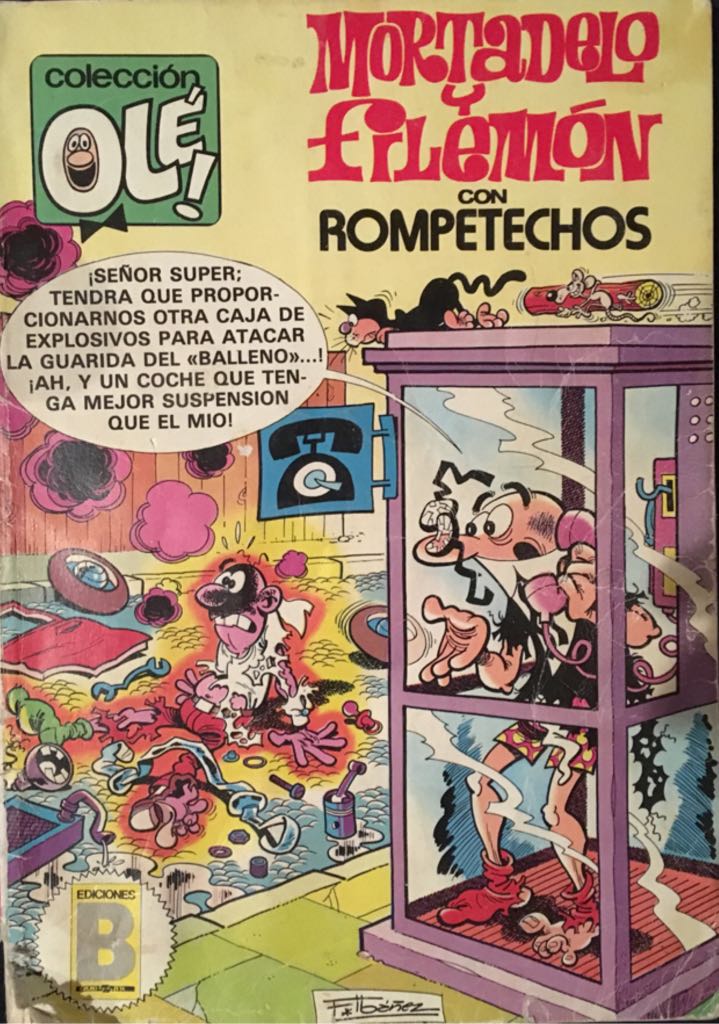 mortadelo y filemon  comic book collectible [Barcode 9728440690124] - Main Image 1