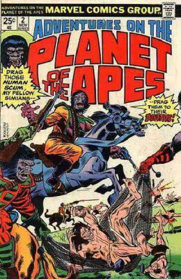 Adventures On The Planet of the Apes - Marvel Comics Group (2 - Nov 1975) comic book collectible [Barcode 844284002141] - Main Image 2