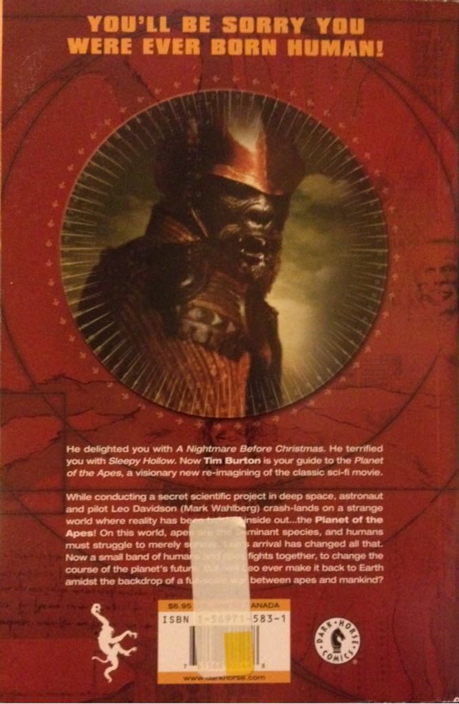 Planet Of The Apes - Dark Horse Comics (May 2001) comic book collectible [Barcode 844284002141] - Main Image 2