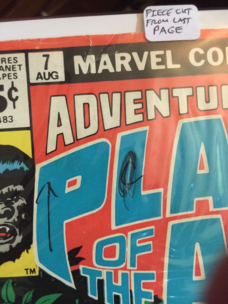 Planet of the Apes (mark) - Marvel Comics Group (7) comic book collectible - Main Image 2