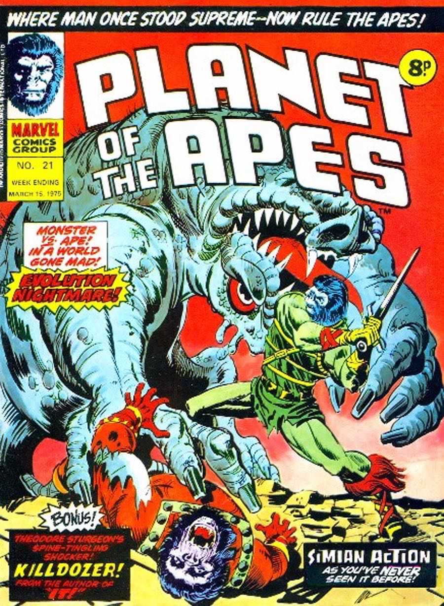 Planet of the Apes - A Marvel Magazine (21) comic book collectible - Main Image 3