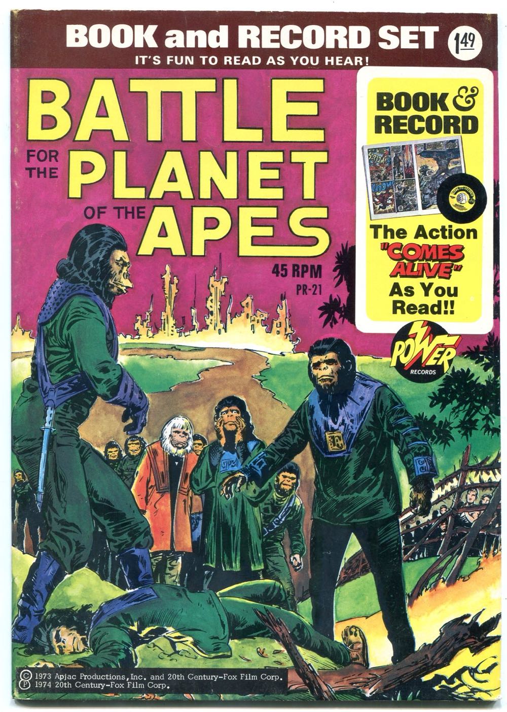 Planet of the Apes - A Marvel Magazine (21) comic book collectible - Main Image 4