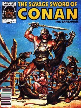 Savage Sword Of Conan, The  (119) comic book collectible [Barcode 071486029298] - Main Image 1