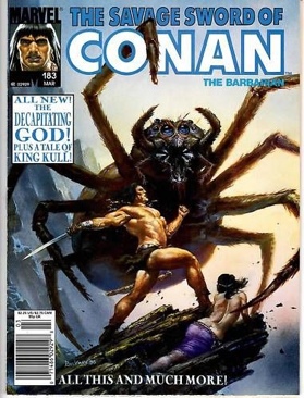 Savage Sword Of Conan, The  (183) comic book collectible [Barcode 071486029298] - Main Image 1
