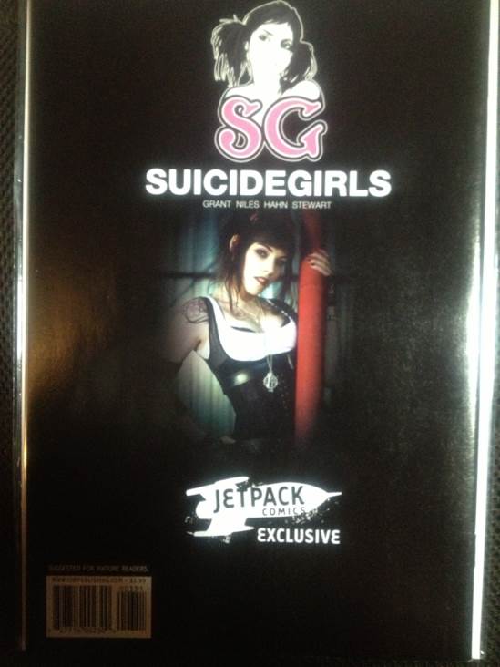 Suicide Girls - IDW (3 - 05/2011) comic book collectible [Barcode 827714002300] - Main Image 2