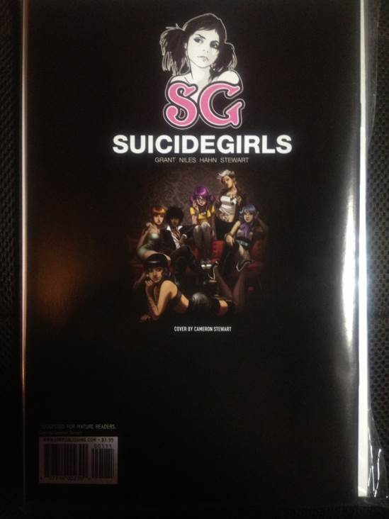 Suicide Girls - IDW (1 - 03/2011) comic book collectible [Barcode 827714002300] - Main Image 2