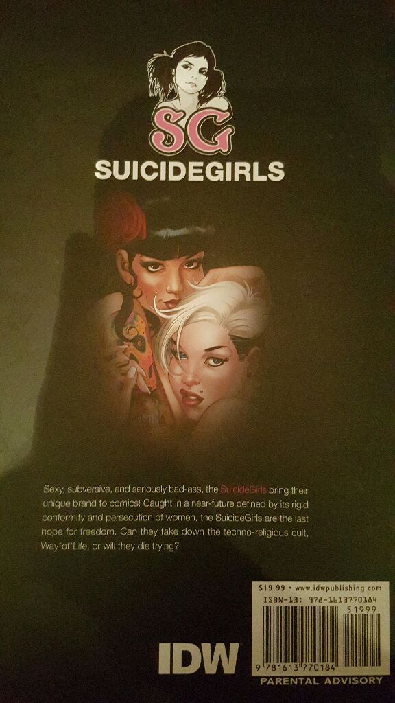 Suicide Girls  comic book collectible [Barcode 9781613770184] - Main Image 2