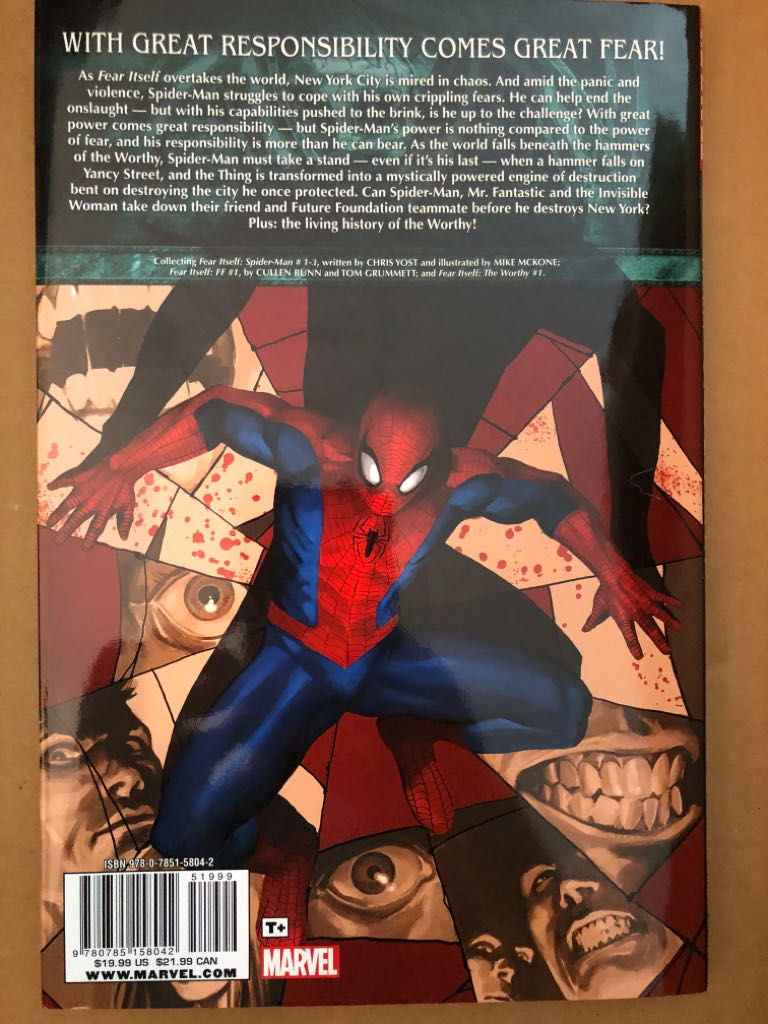 TPB Fear Itself: Spider-man  comic book collectible - Main Image 2