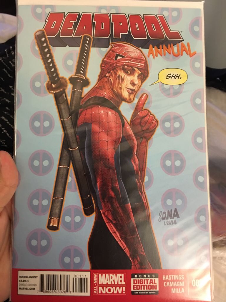 Deadpool Annual - Marvel Comics (2 - Jul 2014) comic book collectible [Barcode 75960608076200111] - Main Image 1