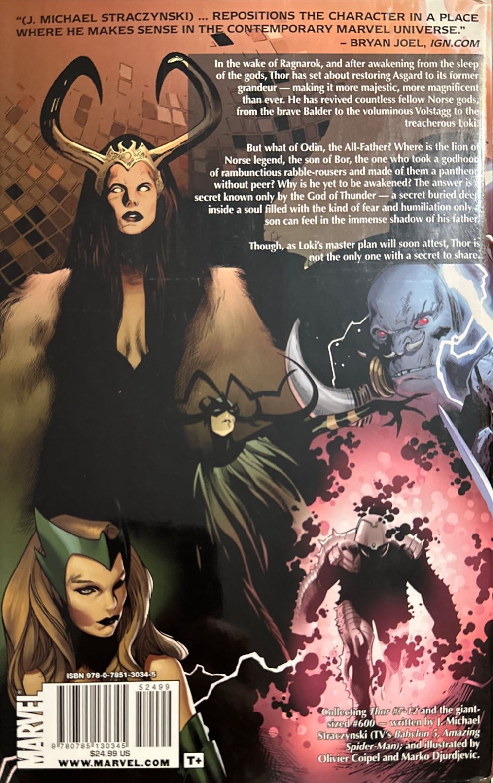 Thor (2007) Vol 2 HC - Marvel (7-12, 600) comic book collectible [Barcode 9780785130345] - Main Image 2