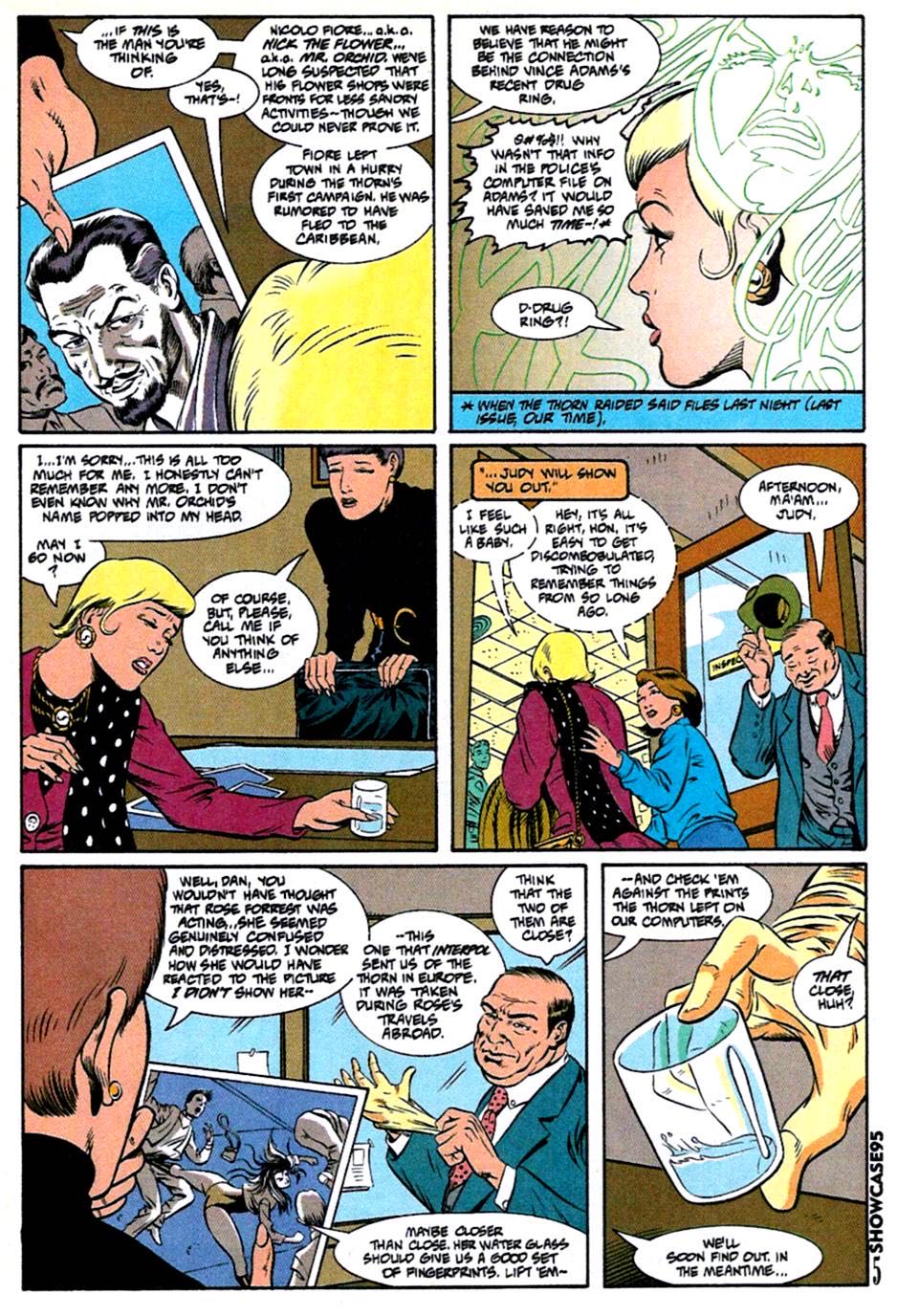 Showcase ‘95 Thorn 5👀 - DC Comics (5 - Jun 1995) comic book collectible [Barcode 070992306763] - Main Image 2