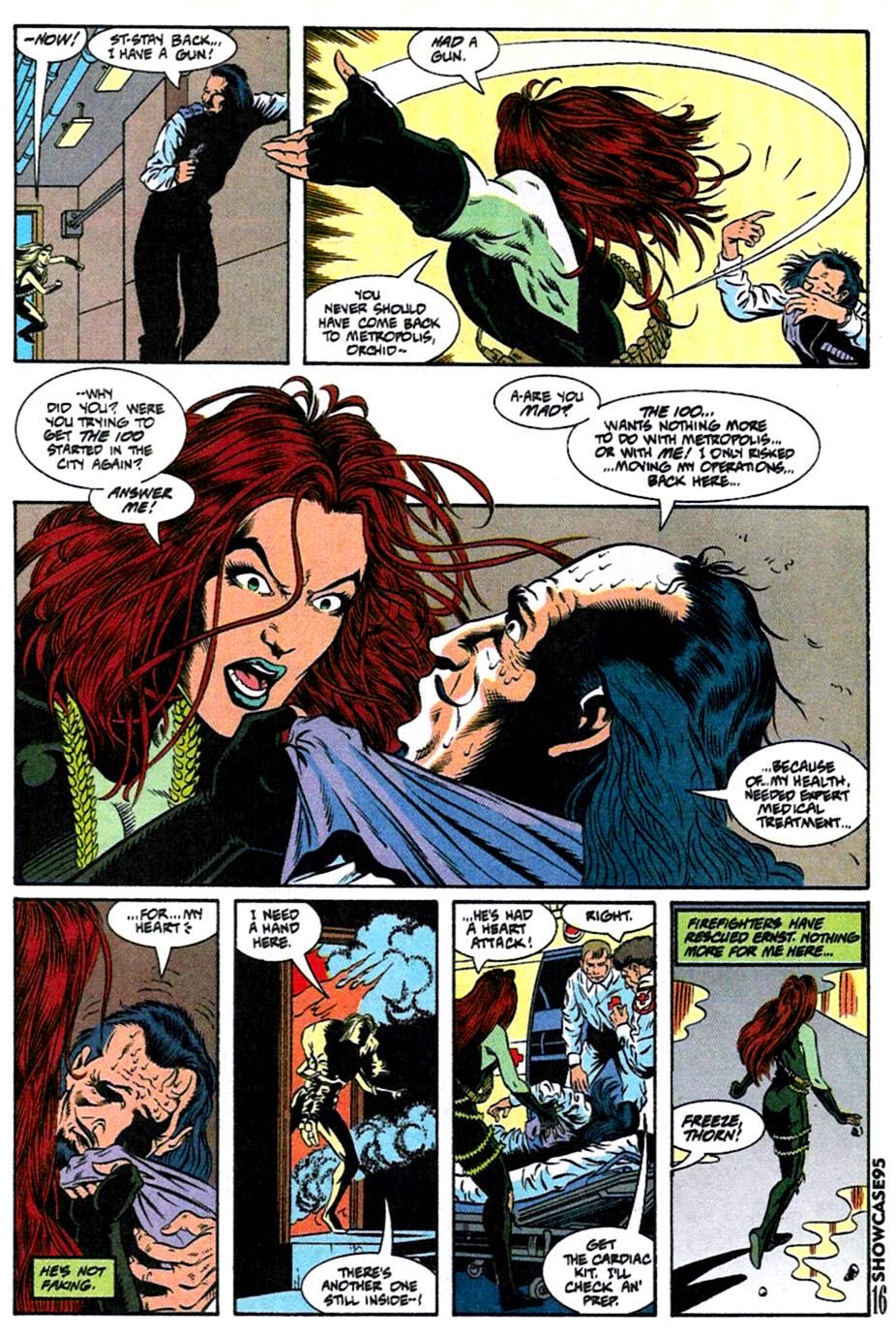 Showcase ‘95 Thorn 5👀 - DC Comics (5 - Jun 1995) comic book collectible [Barcode 070992306763] - Main Image 3