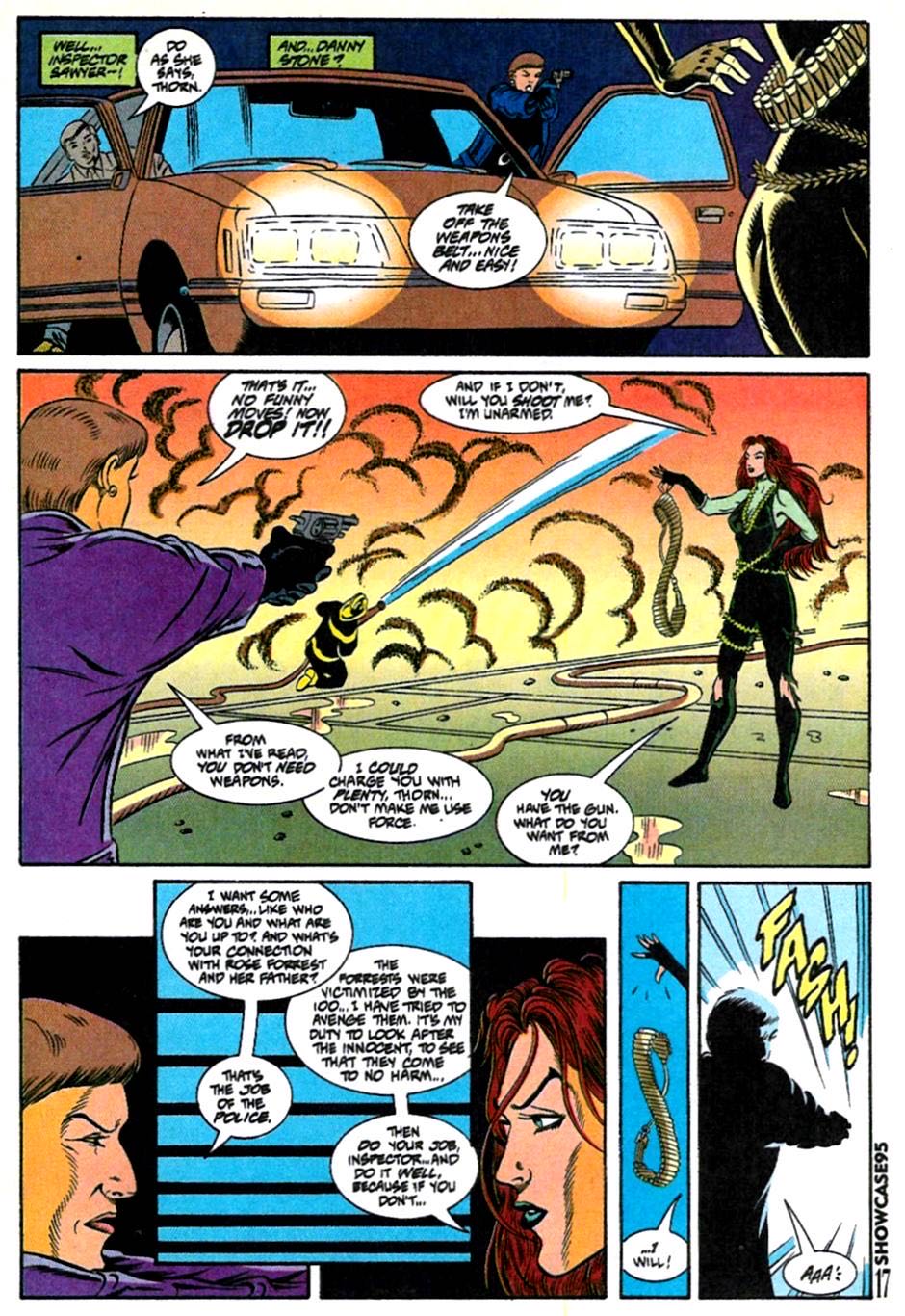 Showcase ‘95 Thorn 5👀 - DC Comics (5 - Jun 1995) comic book collectible [Barcode 070992306763] - Main Image 4