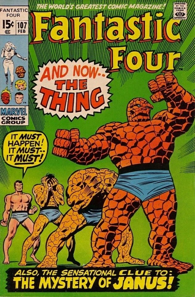 Fantastic Four - Marvel Comics Group (107 - Apr 1980) comic book collectible [Barcode 071486024682] - Main Image 2