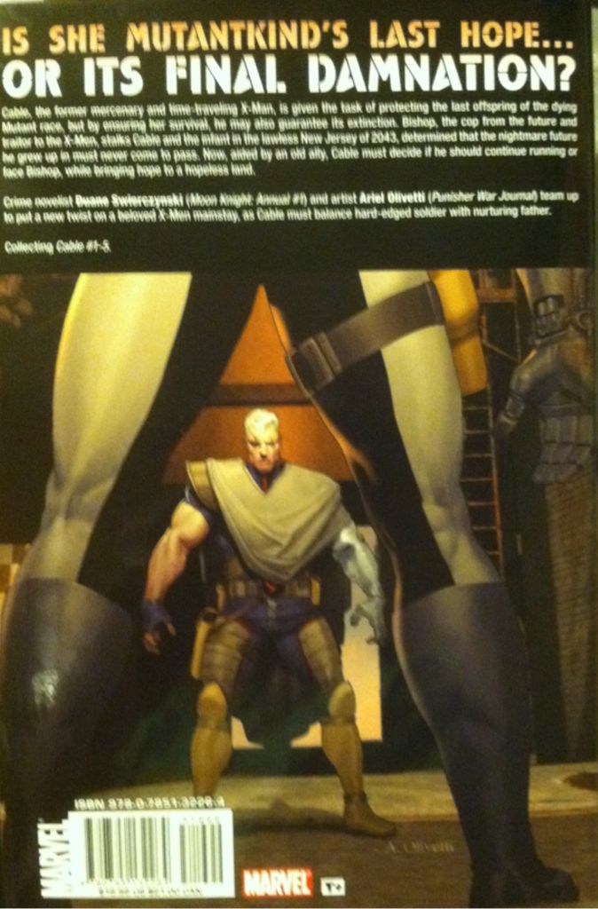 Cable: Messiah War - Marvel Comics (1) comic book collectible [Barcode 132264] - Main Image 2