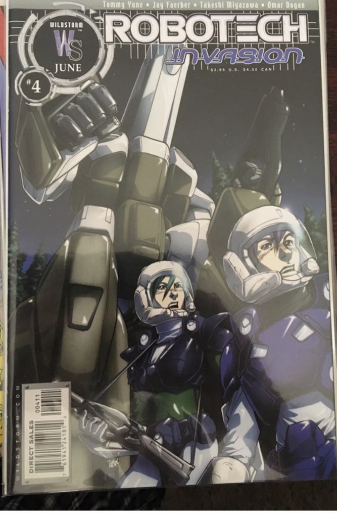 Robotech: Invasion  (4) comic book collectible [Barcode 761941241814] - Main Image 1