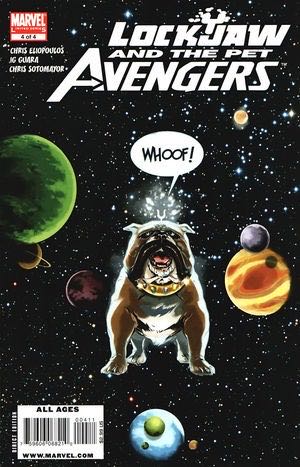 Lockjaw And The Pet Avengers - Marvel Comics (4) comic book collectible [Barcode 074470032465] - Main Image 2