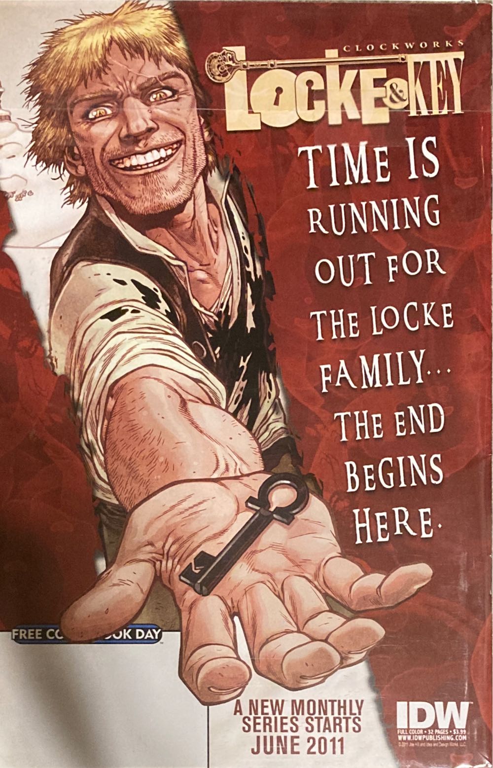 Locke & Key FCBD 2011 - IDW Publishing (0 - May 2011) comic book collectible [Barcode 827714002492] - Main Image 2