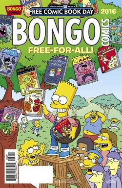 Free Comic Book Day - Bongo Comics comic book collectible [Barcode 827714002492] - Main Image 1