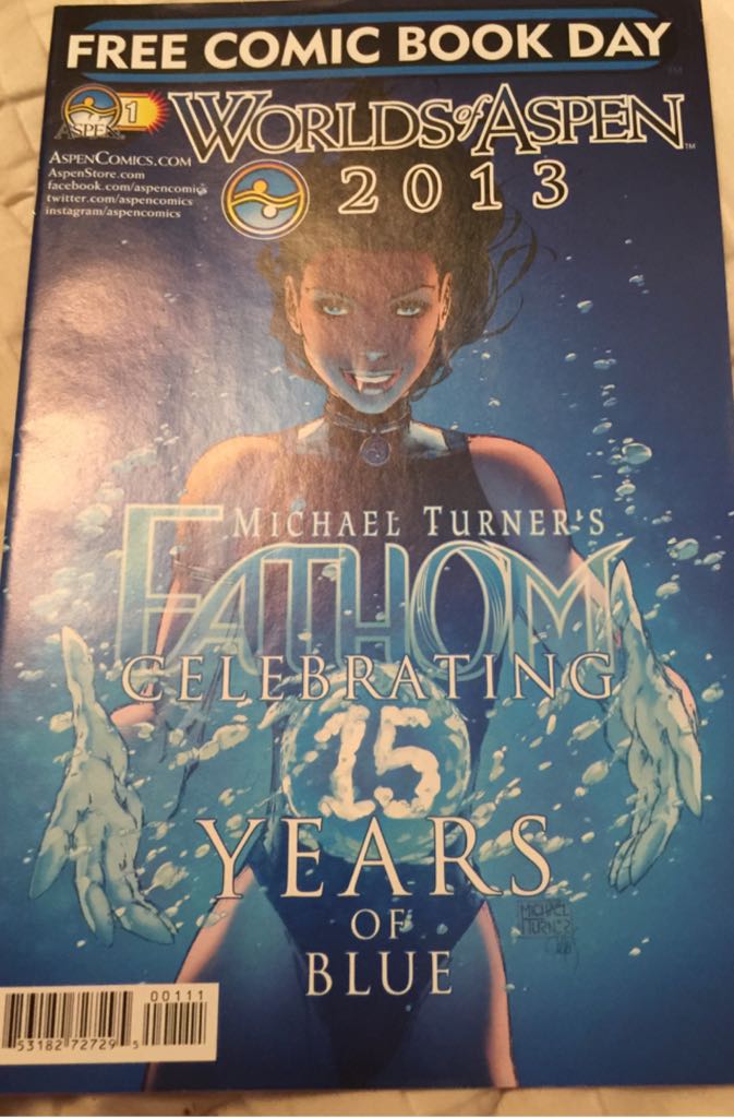 Worlds Of Aspen - Aspen Comics comic book collectible [Barcode 753182727295] - Main Image 1