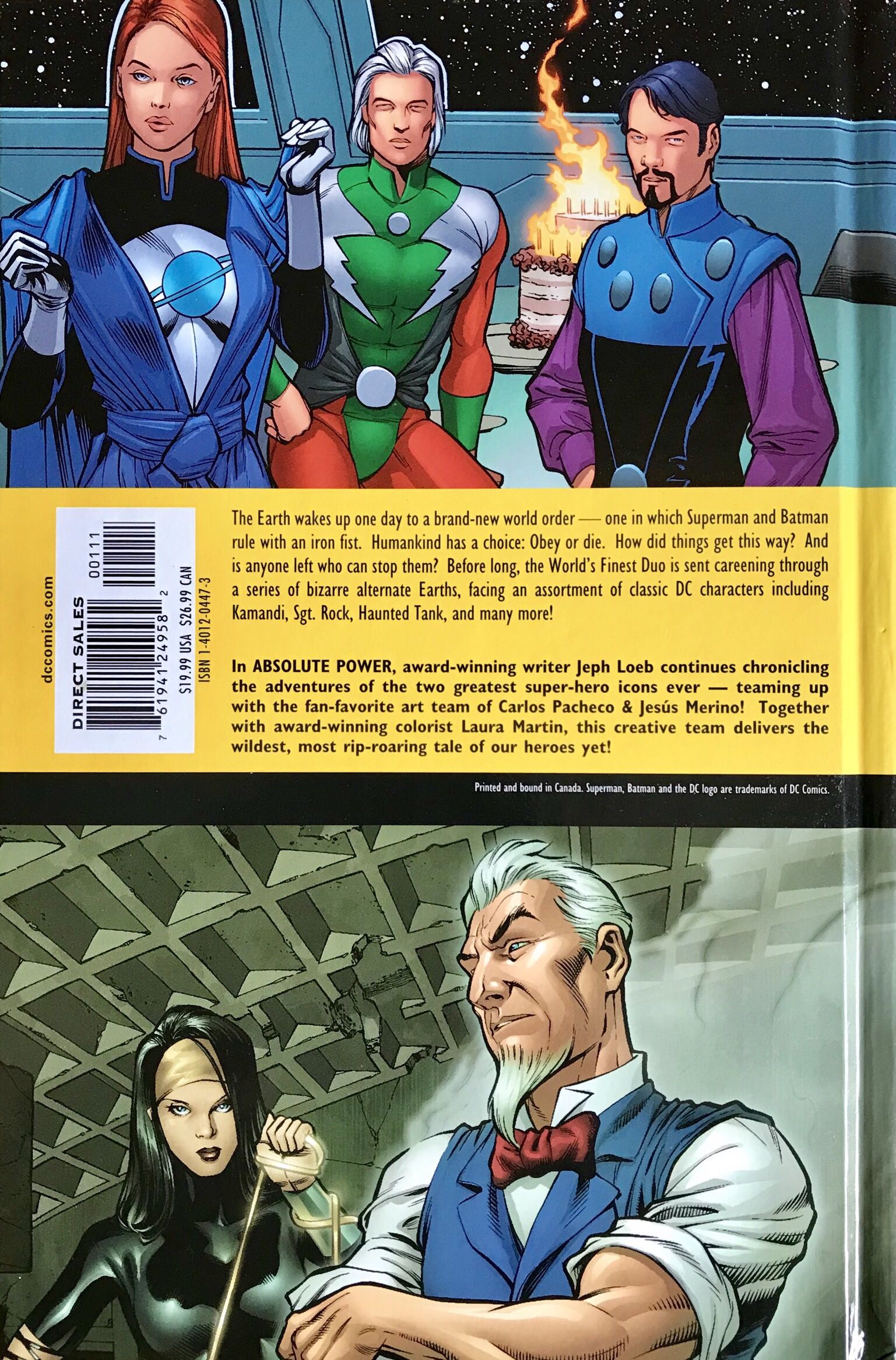 Superman / Batman: Absolute Power - DC Comics (14-18 - Jul 2005) comic book collectible [Barcode 9781401204471] - Main Image 2