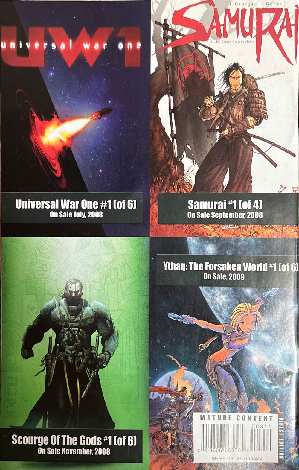 Sky Doll - Marvel (3 - Jul 2008) comic book collectible [Barcode 759606063765] - Main Image 2