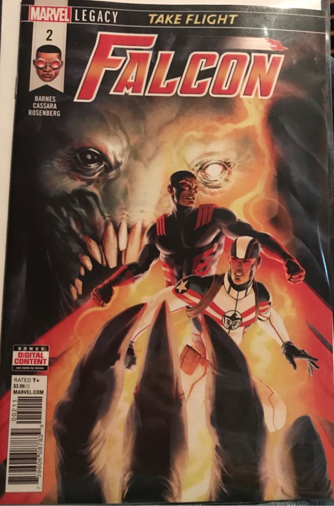Falcon - Marvel Comcs (2 - Jan 2018) comic book collectible [Barcode 75960608783900211] - Main Image 1