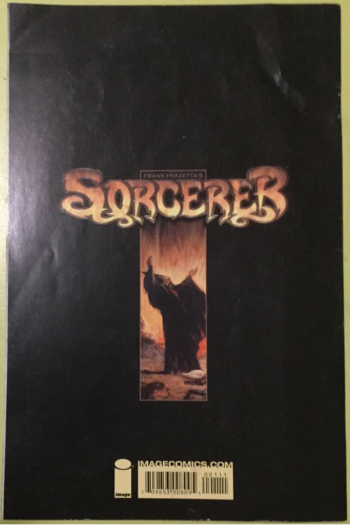 Frank Frazettas Sorcerer  (1 - Aug 2009) comic book collectible [Barcode 709853008095] - Main Image 2