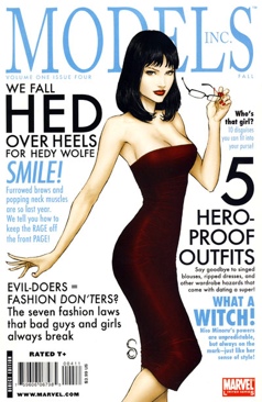 Models Inc.  (4) comic book collectible [Barcode 074470032465] - Main Image 1