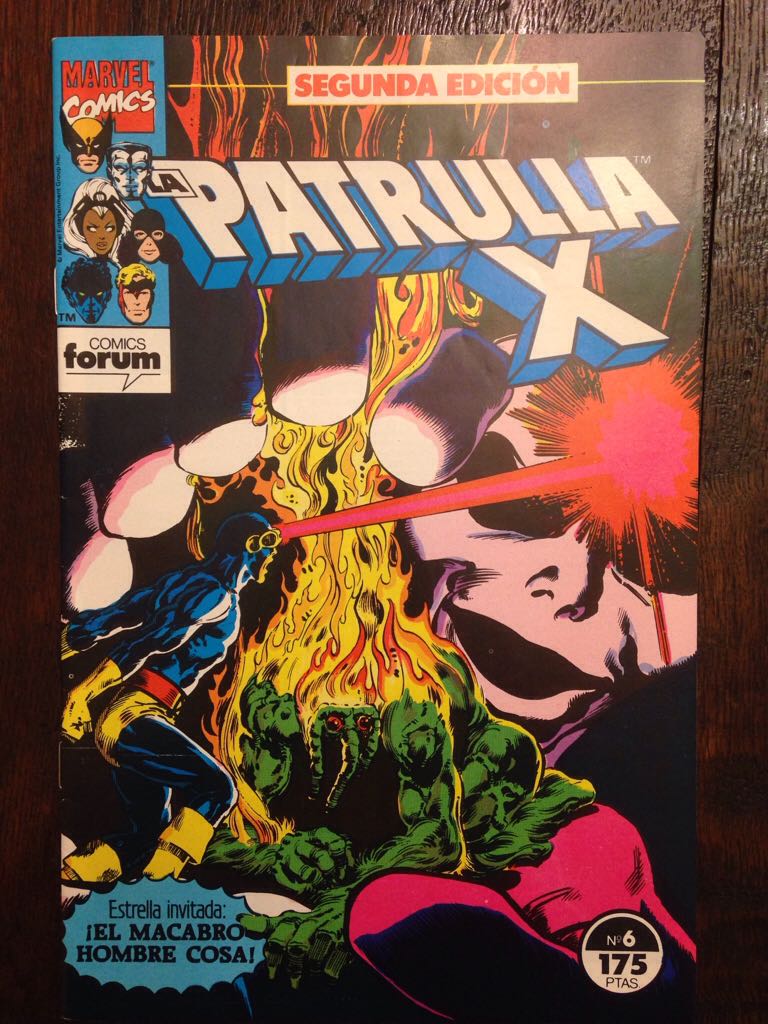 La Patrulla X - Comics Forum (6 - Jun 1992) comic book collectible [Barcode 978843950510500100] - Main Image 1