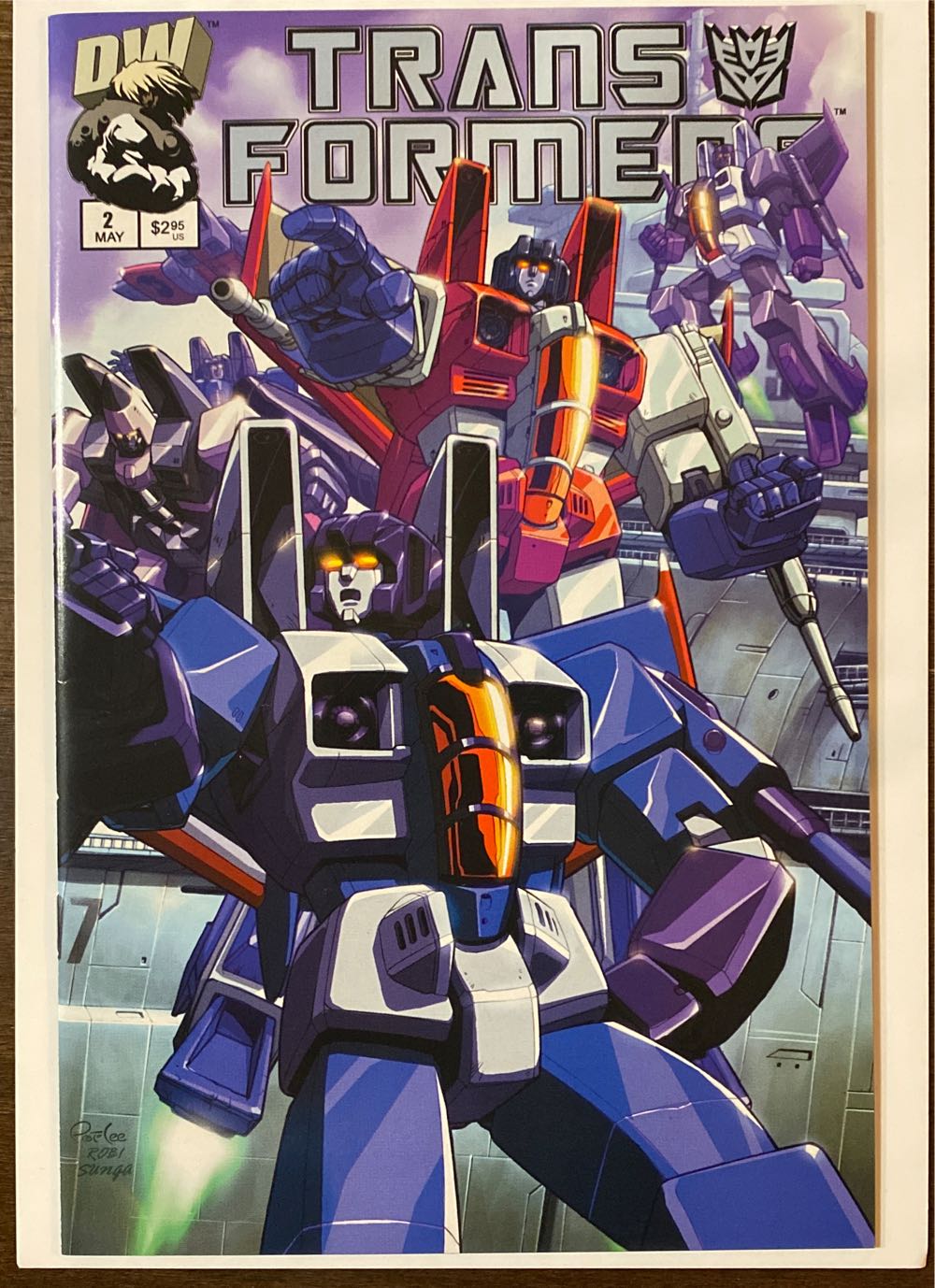 Transformers: Generation 1 - Dreamwave Productions (2 - May 2002) comic book collectible [Barcode 823365009880] - Main Image 2
