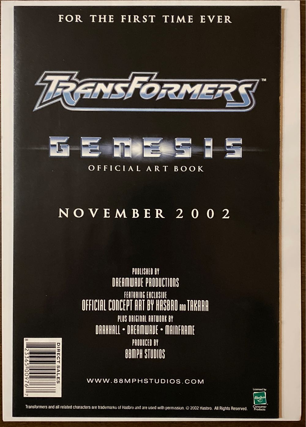 Transformers: Generation 1 - Dreamwave Productions (4 - Jul 2002) comic book collectible [Barcode 823365009767] - Main Image 3