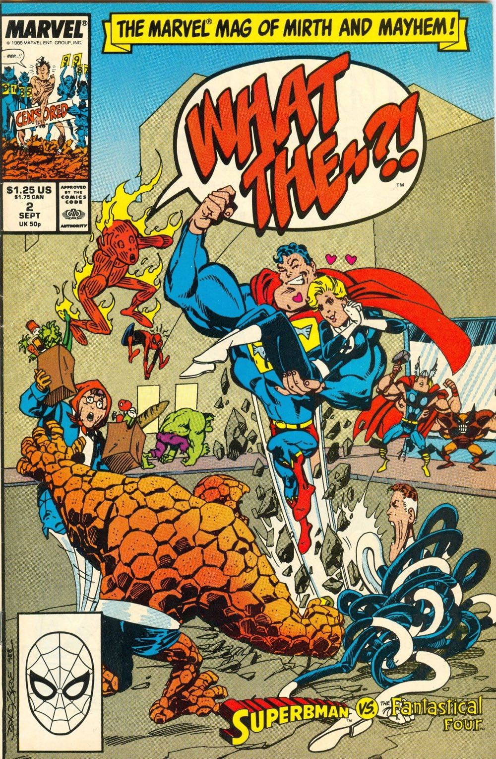 What The..?! - Marvel (3 - Oct 1988) comic book collectible [Barcode 071486021124] - Main Image 4