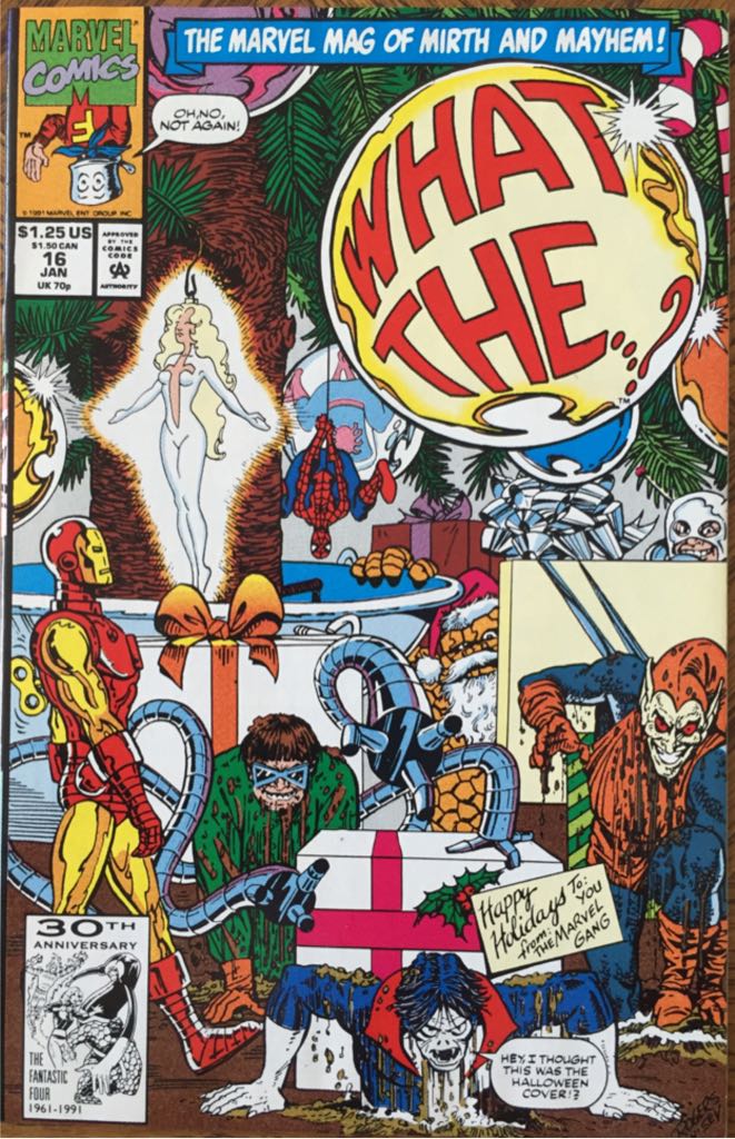 What The..?! - Marvel Comics Group (16 - Jan 1992) comic book collectible [Barcode 071486021124] - Main Image 1
