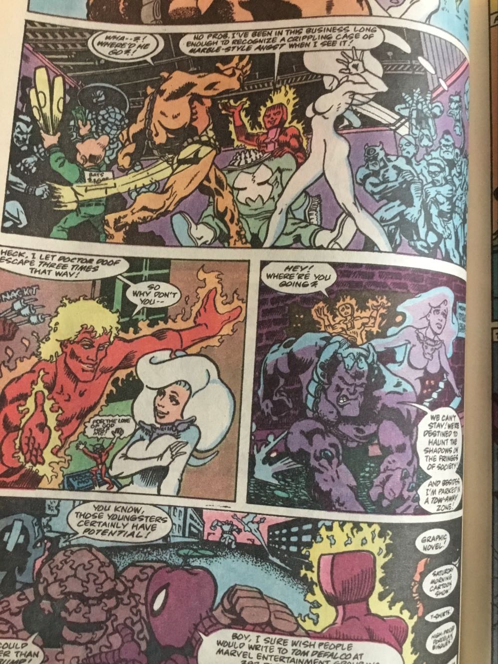 What The..?! - Marvel (10 - Jan 1991) comic book collectible [Barcode 071486021124] - Main Image 3