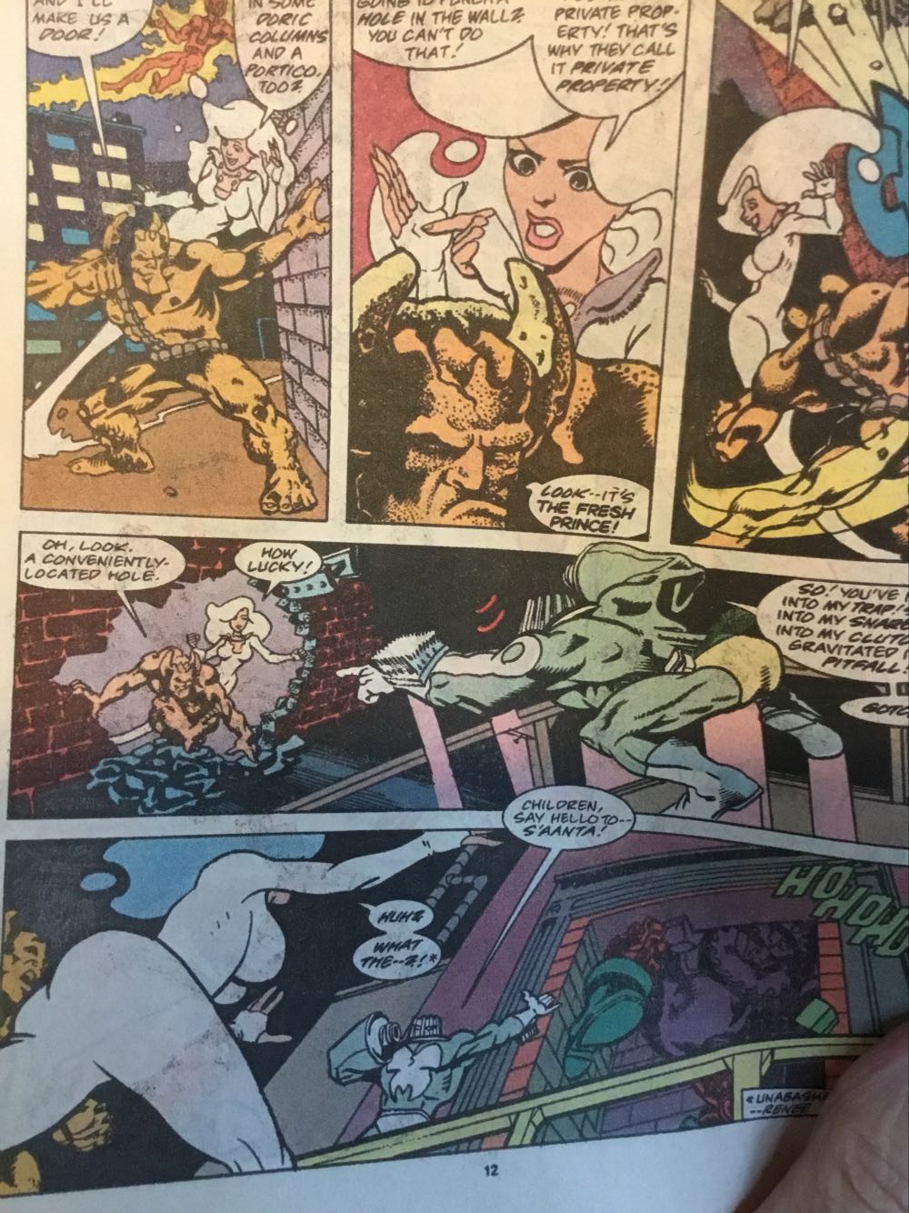 What The..?! - Marvel (10 - Jan 1991) comic book collectible [Barcode 071486021124] - Main Image 4