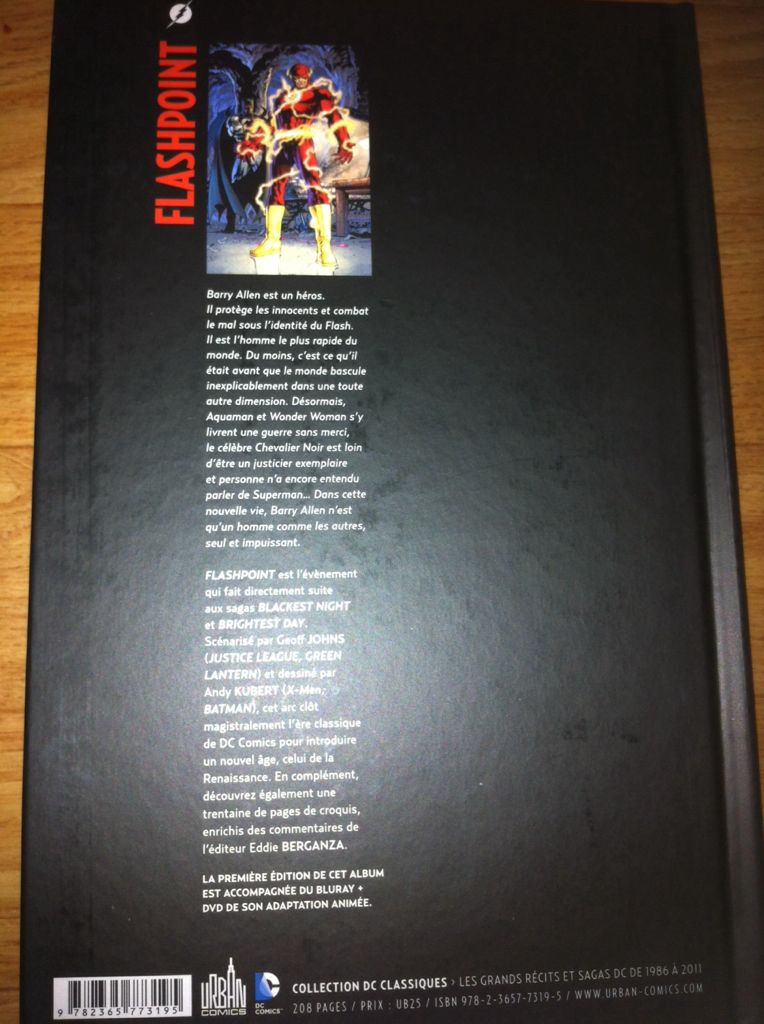 Flashpoint - Urban Comics comic book collectible [Barcode 9782365773195] - Main Image 2