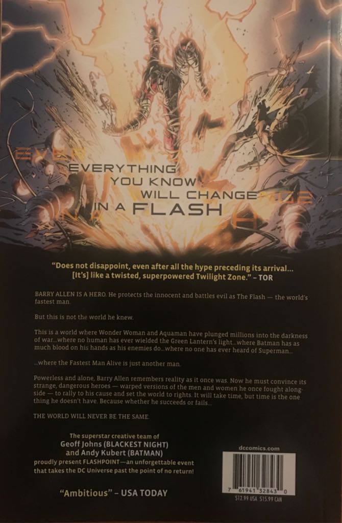 Flashpoint  comic book collectible [Barcode 761941328430] - Main Image 2