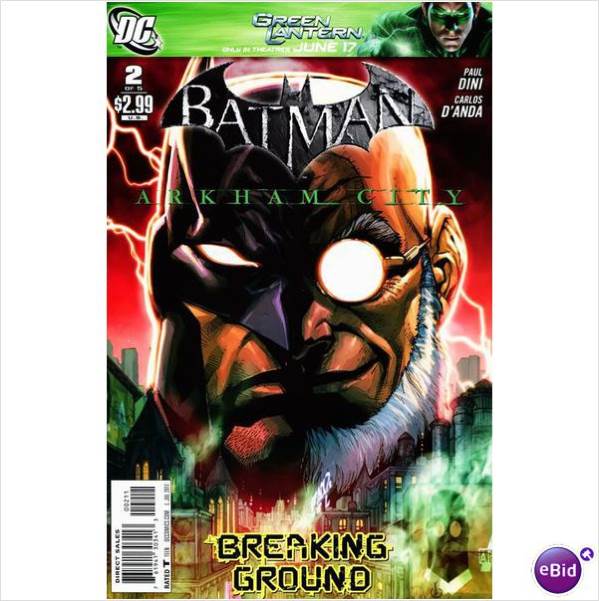 Batman Arkham City - DC Comics (2) comic book collectible [Barcode 9780857687982] - Main Image 1