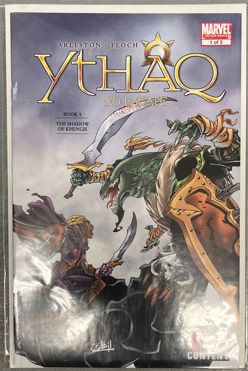 Ythaq: No Escape  (1) comic book collectible [Barcode 759606068111] - Main Image 2