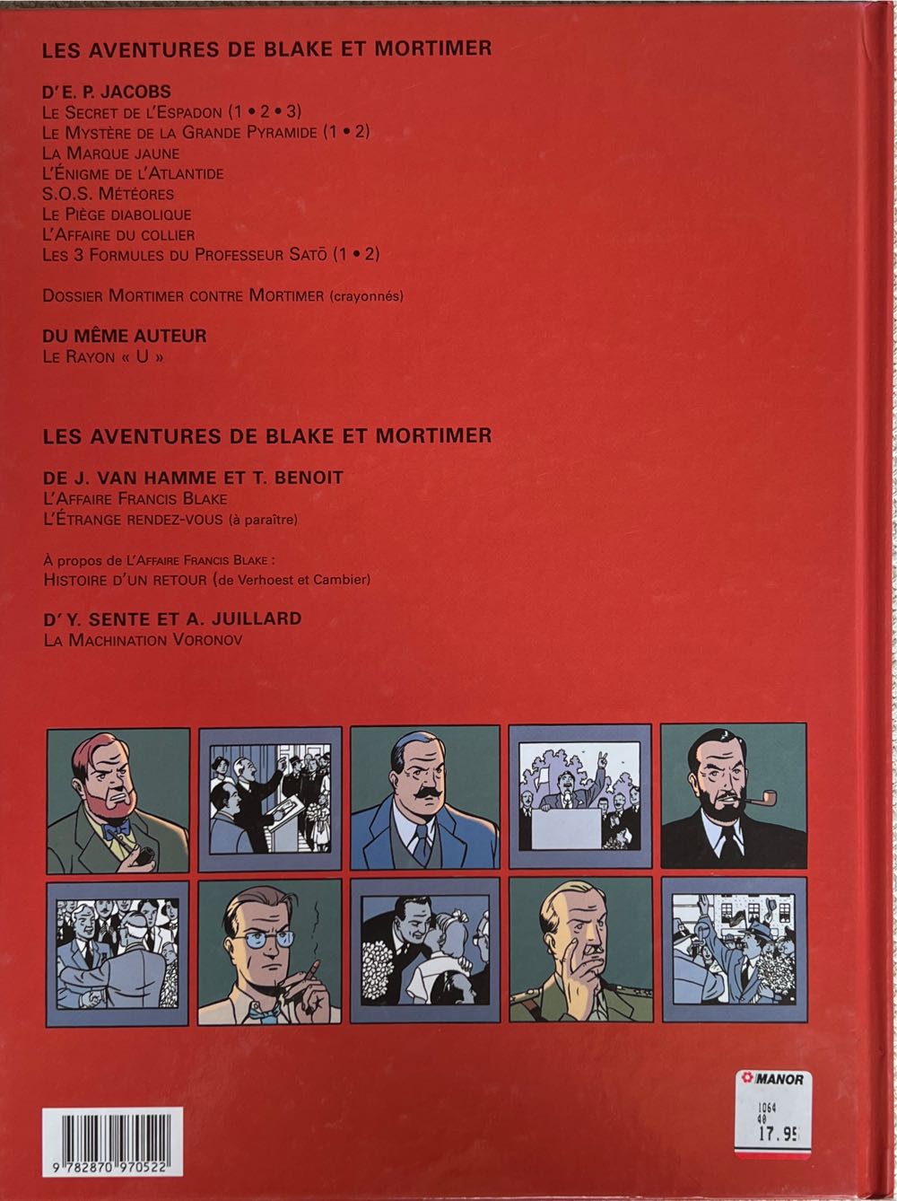 La Machination Voronov T14  (14) comic book collectible [Barcode 9782870970522] - Main Image 2