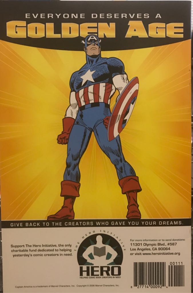 Hero Comics #1 - IDW Publishing (1) comic book collectible [Barcode 82771400092400111] - Main Image 2