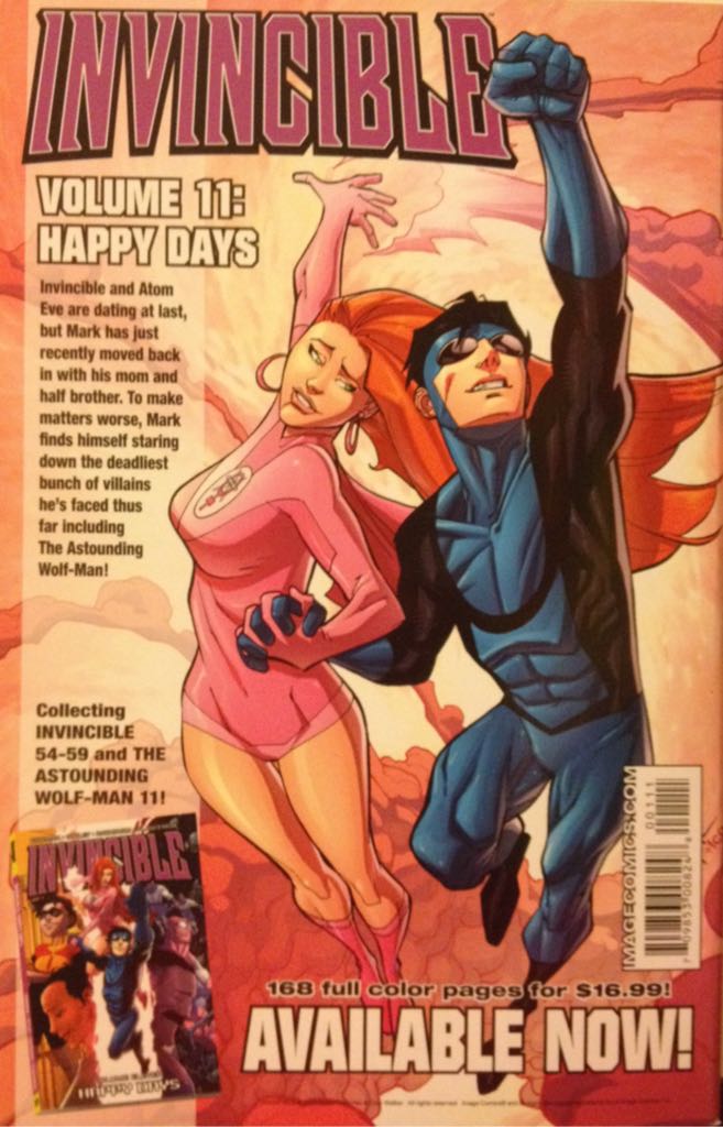 Invincible Presents: Atom Eve Collected Edition - Image Comics (1 - Aug 2009) comic book collectible [Barcode 709853008248] - Main Image 2